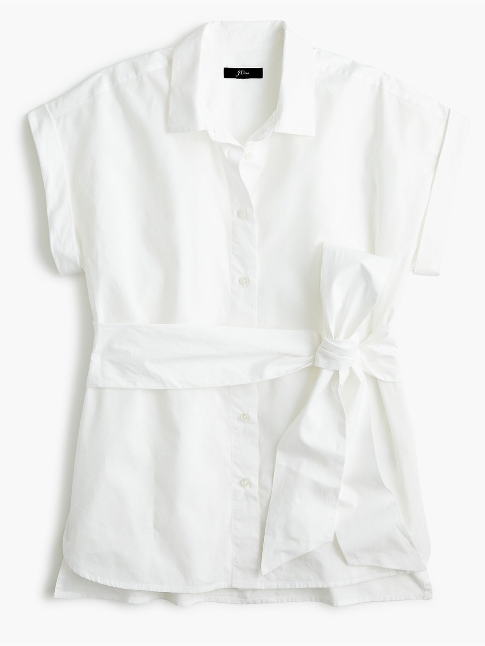 J. Crew white Clothing Care Label Photo